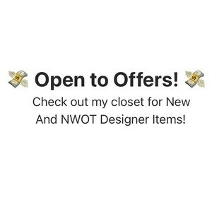 NOT FOR SALE. Open to reasonable offers!